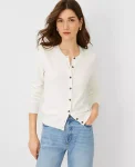 Ann Taylor Sweaters|All Sweaters|Ann Cardigan Winter White