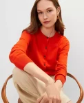 Ann Taylor Sweaters|All Sweaters|Ann Cardigan Red Pepper