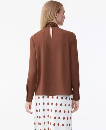 Ann Taylor Tops And Blouses|Bow Blouse French Press