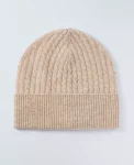 Ann Taylor Cashmere|Cashmere Cable Hat Pale Oat Heather