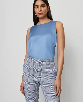 Ann Taylor Tops And Blouses|Crew Neck Shell Cool Cascades