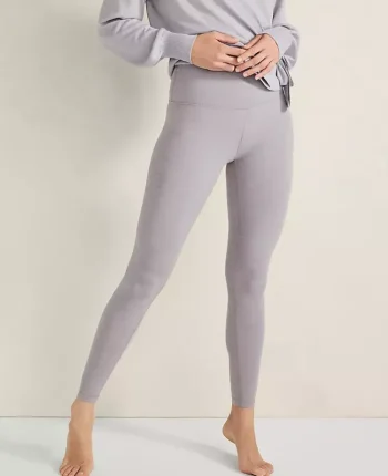 Ann Taylor All Weekend|Haven Well Within Balance Heather Leggings Wisteria Melange