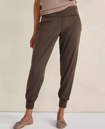 Ann Taylor All Weekend|Haven Well Within Balance Joggers Chocolate