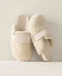 Ann Taylor All Weekend|Haven Well Within Sherpa Clog Ivory