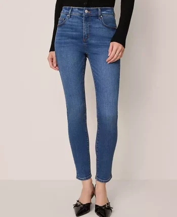 Ann Taylor Jeans|Weekend Pants & Jeans|Mid Rise Skinny Jeans In Classic Wash Classic Mid Wash