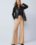 Ann Taylor Pants|Petite Pants|Petite Wide Leg Jogger Pant Cafe Au Lait
