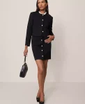 Ann Taylor Skirts|Suits|Pocket Skirt In Ponte Black