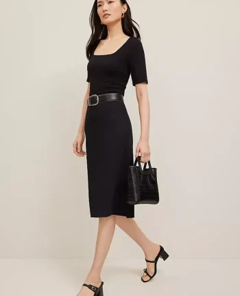 Ann Taylor Skirts|Ponte Pencil Skirt Black