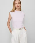Ann Taylor Sweaters|All Sweaters|Refined Mock Neck Sweater Shell Spring Lilac
