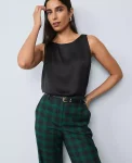 Ann Taylor Tops And Blouses|Satin Tank Top Black