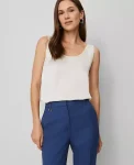 Ann Taylor Tops And Blouses|Scoop Neck Tank Top Winter White