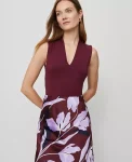 Ann Taylor Tops And Blouses|Sleeveless V-Neck Top Windsor Wine