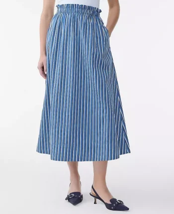 Ann Taylor Skirts|Striped Maxi Skirt Cold Plunge