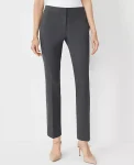 Ann Taylor Suits|Suits|The Ankle Pant In Seasonless Stretch - Curvy Fit Modern Charcoal