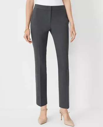 Ann Taylor Suits|Suits|The Ankle Pant In Seasonless Stretch - Curvy Fit Modern Charcoal