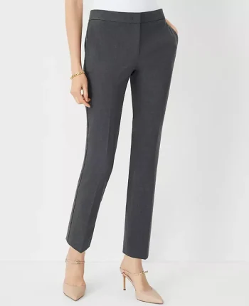 Ann Taylor Suits|Suits|The Ankle Pant In Seasonless Stretch Modern Charcoal