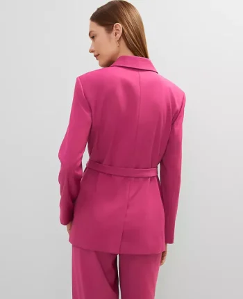 Ann Taylor Suits|Suits|The Belted Blazer Berry Splash