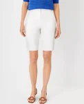 Ann Taylor Pants|The Boardwalk Short - Curvy Fit White