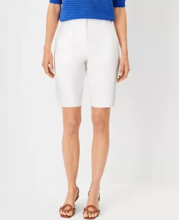 Ann Taylor Pants|The Boardwalk Short - Curvy Fit White