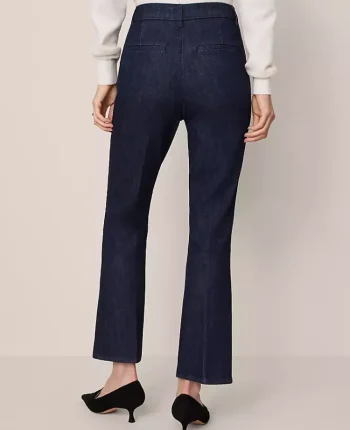 Ann Taylor Jeans|The Boot Crop Jean &mdash; Curvy Fit Classic Rinse Wash