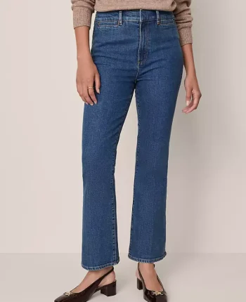Ann Taylor Jeans|The Boot Crop Jean Modern Indigo Wash