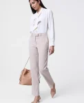 Ann Taylor Pants|The Bridgette Pant In Herringbone Sand/White