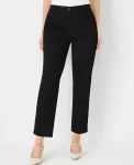 Ann Taylor Pants|The Cotton Crop Pant - Curvy Fit Black