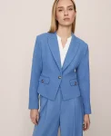 Ann Taylor Jackets And Blazers|The Cutaway Blazer In Tweed Cool Cascades