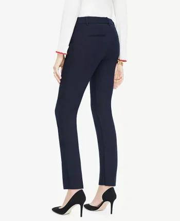 Ann Taylor Pants|The Eva Ankle Pant - Curvy Fit Atlantic Navy