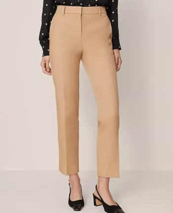 Ann Taylor Pants|The Eva Ankle Pant &mdash; Curvy Fit Cafe Au Lait
