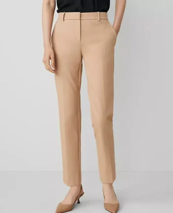 Ann Taylor Pants|The Eva Ankle Pant Cappuccino Tan