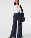 Ann Taylor Pants|The Everyday Sailor Wide-Leg Pant In Denim Indigo Blend