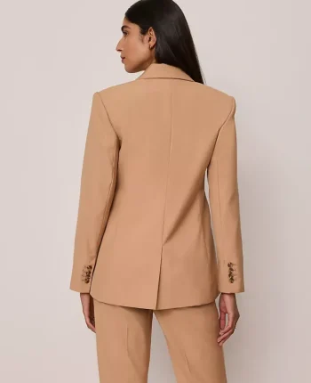 Ann Taylor Suits|Suits|The Fitted Long Blazer Sesame