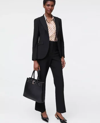 Ann Taylor Suits|Suits|The Flare Ankle Pant Core Black