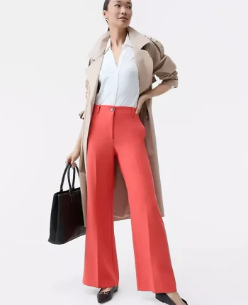 Ann Taylor Pants|The Margot Trouser In Bi-Stretch Fiery Sunset