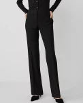 Ann Taylor Suits|Suits|The Mid Rise Trouser In Seasonless Stretch Core Black