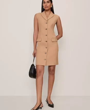 Ann Taylor Suits|Suits|The Peak Lapel Blazer Dress Sesame