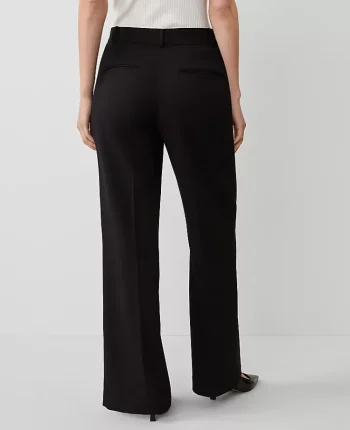 Ann Taylor Pants|The Perfect Wide Leg Pant - Curvy Fit Black