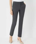 Ann Taylor Petite Pants|Petite Suits|The Petite Ankle Pant In Seasonless Stretch Modern Charcoal