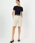Ann Taylor Pants|Petite Pants|The Petite Boardwalk Short Soft Khaki