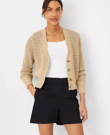 Ann Taylor Petite Pants|The Petite City Short Black