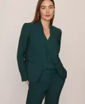 Ann Taylor Jackets And Blazers|Suits|The Petite Cutaway Blazer Pine Grove