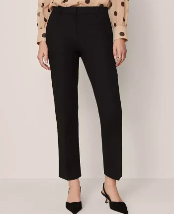 Ann Taylor Pants|Petite Pants|The Petite Eva Ankle Pant &mdash; Curvy Fit Black