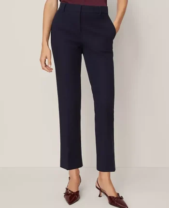 Ann Taylor Pants|Petite Pants|The Petite Eva Ankle Pant &mdash; Curvy Fit Night Sky
