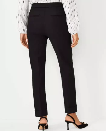 Ann Taylor Petite Pants|The Petite High Rise Eva Ankle Pant - Curvy Fit Atlantic Navy