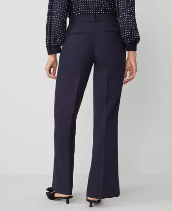 Ann Taylor Petite Pants|New Petite Styles|The Petite Jayne Trouser - Curvy Fit Night Sky