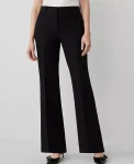 Ann Taylor Petite Pants|New Petite Styles|The Petite Jayne Trouser - Curvy Fit Black