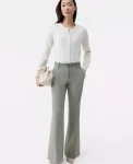 Ann Taylor Petite Pants|New Petite Styles|The Petite Jayne Trouser Dried Moss