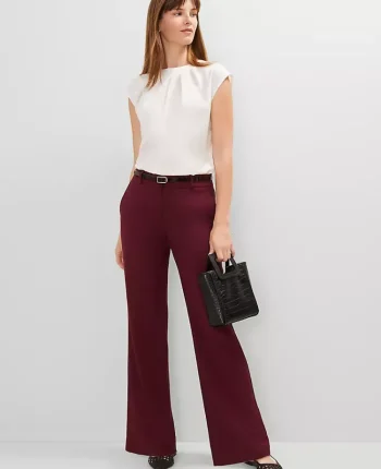 Ann Taylor Pants|Petite Pants|The Petite Jayne Trouser Windsor Wine