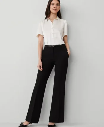 Ann Taylor Petite Pants|New Petite Styles|The Petite Jayne Trouser Black